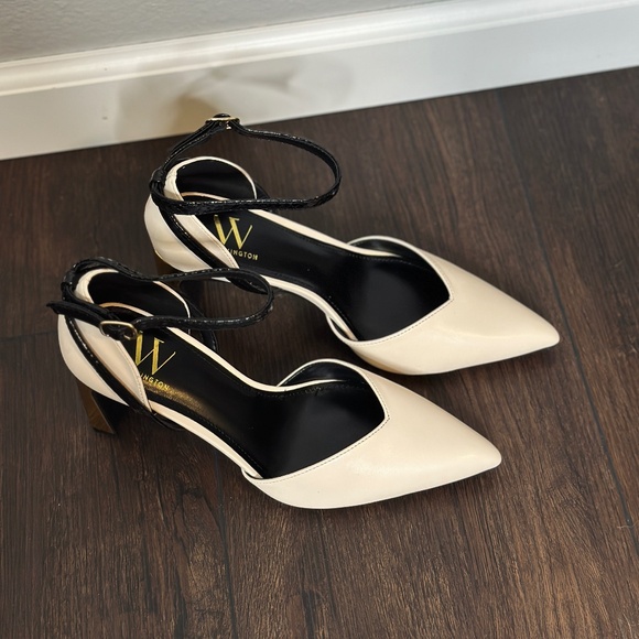 ✨ Worthington Lambert Women’s Pointed Closed Toe Flared Heel Pumps ✨ Size 6.5 - Picture 8 of 11